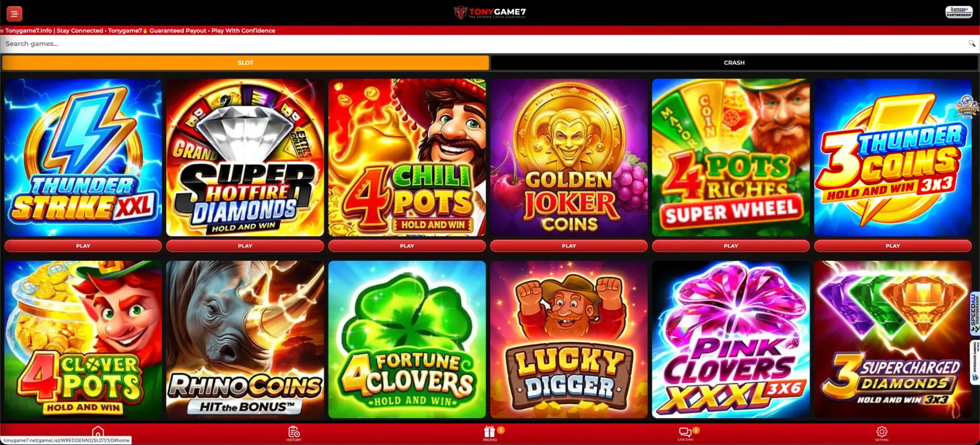 Tonygame7 Pokies at Tonygame7